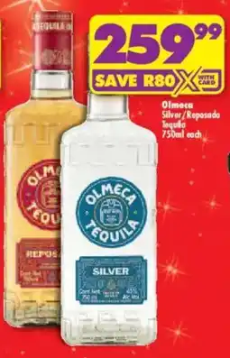Shoprite Liquor Olmeca Silver/ Reposado Tequila offer