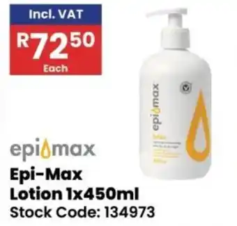 Africa Cash and Carry Epi-Max Lotion offer