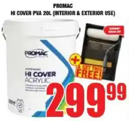 Boxer Build Promac hi cover pva offer