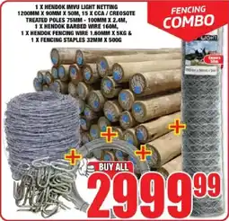 Boxer Build Fencing Combo offer