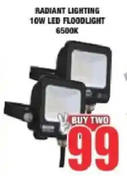 Boxer Build Radiant lighting 10w led floodlight 6500k offer