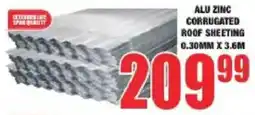 Boxer Build Alu zinc corrugated roof sheeting offer