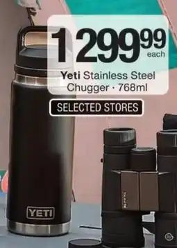 Checkers Yeti Stainless Steel Chugger offer