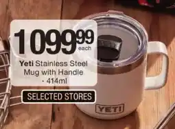 Checkers Yeti Stainless Steel Mug with Handle offer