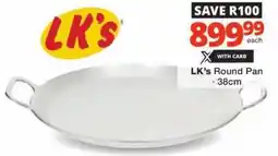 Checkers LK's Round Pan offer