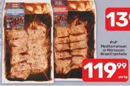 Pick n Pay PnP Mediterranean or Moroccan Braai Espetada offer
