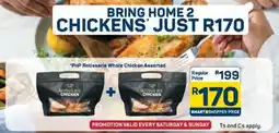 Pick n Pay PnP Rotisserie Whole Chicken Assorted offer