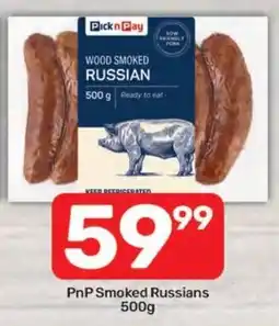 Pick n Pay PnP Smoked Russians offer