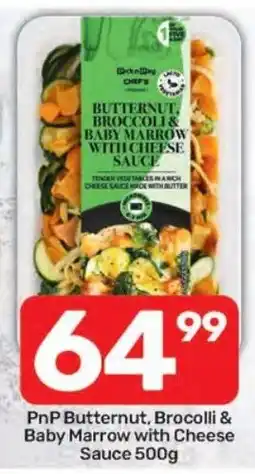 Pick n Pay PnP Butternut, Brocolli & Baby Marrow with Cheese Sauce offer