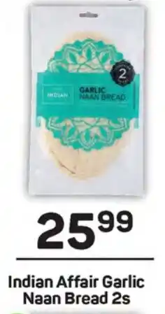 Indian Affair Garlic Naan Bread