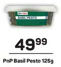 Pick n Pay PnP Basil Pesto offer