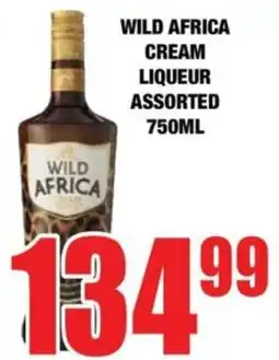 Boxer Wild africa cream liqueur assorted offer
