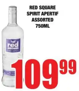 Boxer Red square spirit apertif assorted offer