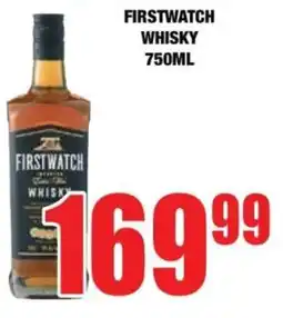 Boxer Firstwatch whisky offer