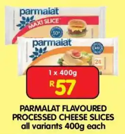 Shoprite Parmalat flavoured processed cheese slices offer