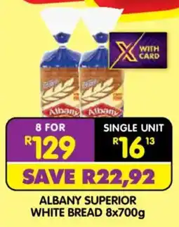 Shoprite Albany superior white bread offer