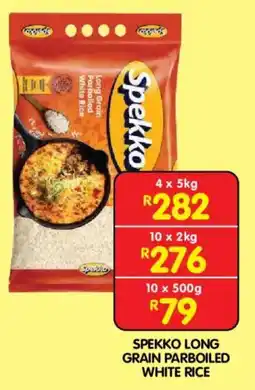 Shoprite Spekko long grain parboiled white rice offer
