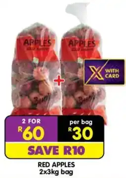Shoprite Red Apples offer
