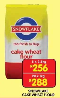 Shoprite Snowflake cake wheat flour offer