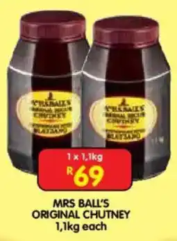Shoprite Mrs ball's original chutney offer