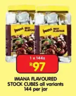 Shoprite Imana flavoured stock cubes offer