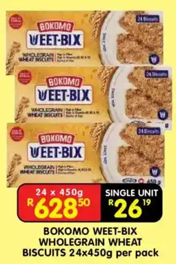 Shoprite Bokomo weet-bix wholegrain wheat biscuits offer