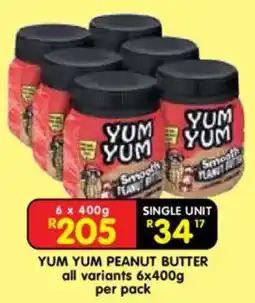 Shoprite Yum yum peanut butter offer