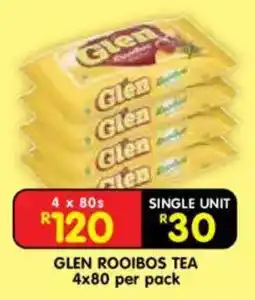 Shoprite Glen rooibos tea offer