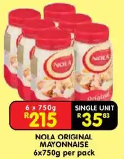 Shoprite Nola original mayonnaise offer