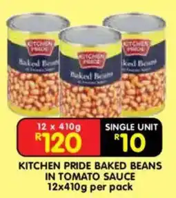 Shoprite Kitchen pride baked beans in tomato sauce offer
