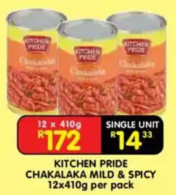 Shoprite Kitchen pride chakalaka mild & spicy offer