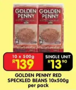 Shoprite Golden penny red speckled beans offer