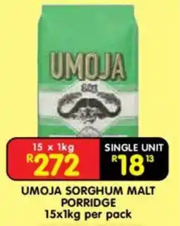 Shoprite Umoja sorghum malt porridge offer