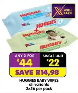 Shoprite Huggies baby wipes offer