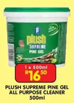 Shoprite Plush supreme pine gel all purpose cleaner offer