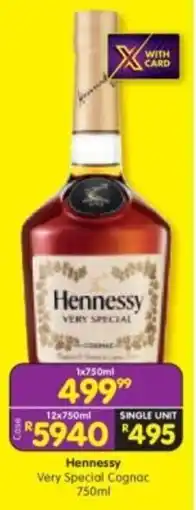 Shoprite Liquor Hennessy Very Special Cognac offer