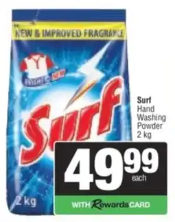 Spar Surf Hand Washing Powder offer