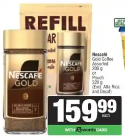 Spar Nescafé Gold Coffee Assorted or Pouch offer