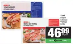 Spar SPAR Red or Smoked Viennas offer