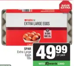 Spar SPAR Extra Large Eggs offer