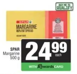 Spar SPAR Margarine offer