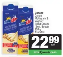 Spar Danone Danup Multigrain & Yoghurt Blend Cream Assorted offer