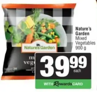 Spar Nature's Garden Mixed Vegetables offer