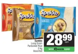 Spar Spekko Long Grain Parboiled Rice Assorted offer