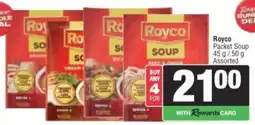 Spar Royco Packet Soup Assorted offer