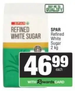 Spar SPAR Refined White Sugar offer