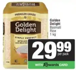 Spar Golden Delight Basmati Rice offer