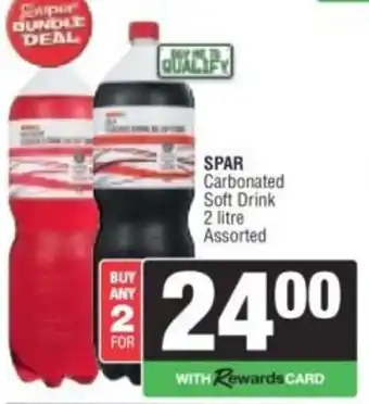Spar SPAR Carbonated Soft Drink Assorted offer