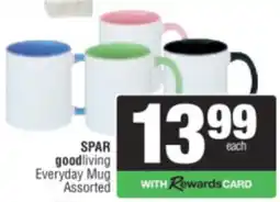 Spar SPAR goodliving Everyday Mug Assorted offer