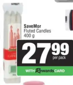 Spar SaveMor Fluted Candles offer